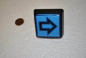 BLUE ARROW SCROLL BUTTON